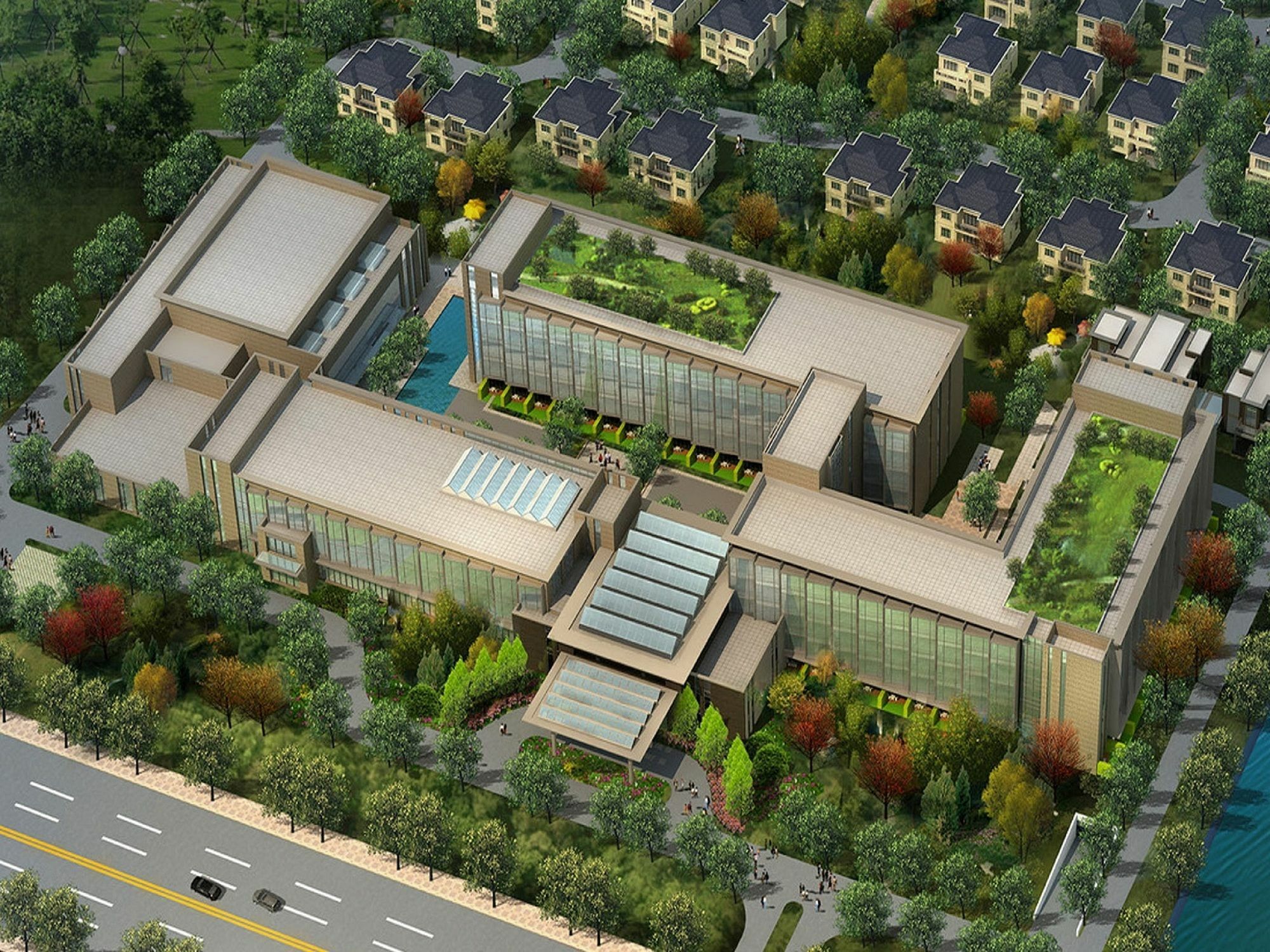 Sheraton Shanghai Chongming Hotel מראה חיצוני תמונה